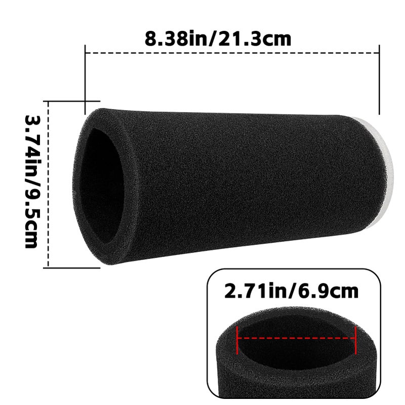 LOCOPOW Air Filter 350 for Yamaha Grizzly 660 Wolverine Warrior Raptor YFM 350 YFM660F YFM660FH YFM660FA YFM350X YFM350R Big Bear 350 YFM350FH YFM350FW 1987-2013 1UY-14451-00 H380113 ATV - Image 2